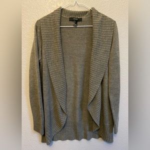 Forever 21 Cardigan Womens Sweater Grey Large